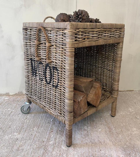 Canasto de leña "Wood"